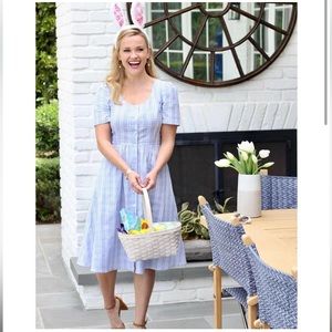 Draper James Linen button down dress